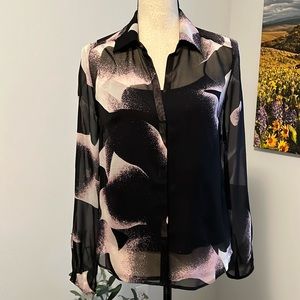 Dianne von Furstenberg Silk Blouse with Cami